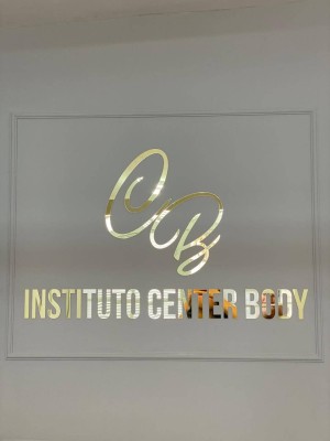 Logo  em Acrílico Espelhado - LOGO DE PAREDE DECORATIVO ACRILICO 60 CM (Proporcional)   CORTE A LASER 